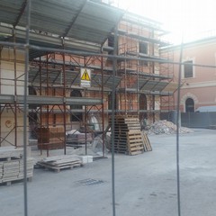 Il cantiere nell'ex Manifattura Tabacchi