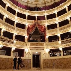 nel teatro Piccinni una prova di acustica a beneficio delle maestranze