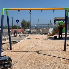 questa mattina il sopralluogo dell assessore Galasso e del presidente Schingaro in alcuni spazi lungo il waterfront di San Girolamo