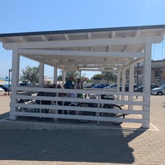 questa mattina il sopralluogo dell assessore Galasso e del presidente Schingaro in alcuni spazi lungo il waterfront di San Girolamo