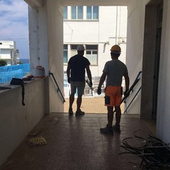 al via i lavori per costruzione palestra scuola Levi Montalcini a Torre a Mare