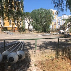 al via i lavori per impianto di illuminazione nel giardino tra via Caladarola via dei Caduti Partigiani