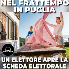 I meme sulla scheda per le regionali in Puglia