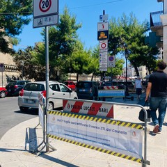 Ztl a Bari Vecchia: posizionati banner nei pressi del varco del Castello