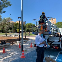 montate telecamere di videosorveglianza nel parco Giugno altre in citta nei prossimi giorni