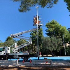 montate telecamere di videosorveglianza nel parco Giugno altre in citta nei prossimi giorni