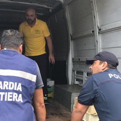 Pesce sequestrato e donato a InConTra