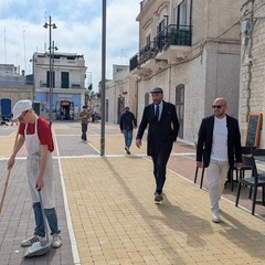 Lungomare di Santo Spirito, il sopralluogo al cantiere del sindaco di Bari