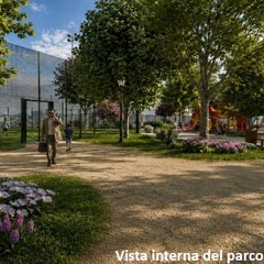render giardino don Tonino Bello