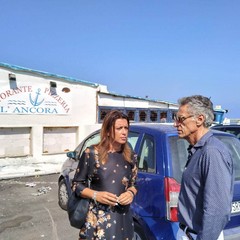 sopralluogo ass Palone presso ex Ancora a Palese