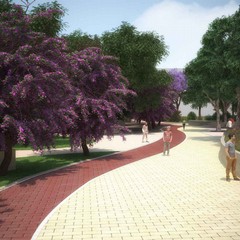 I rendering del futuro parco