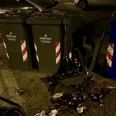 vandalismo bari vecchia