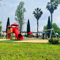 inaugurazione area giochi Carlo Massa