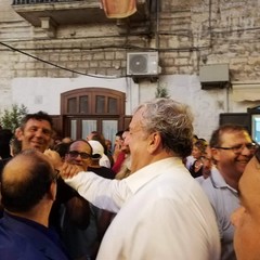 La festa di Emiliano a Bari Vecchia