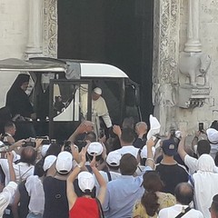 Papa Francesco in Basilica