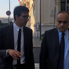 Il ministro Alberto Bonisoli in visita al Petruzzelli