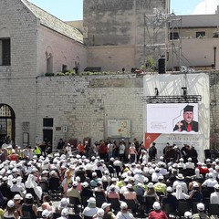 Papa Francesco in Basilica