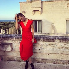 Maria Sharapova in Puglia