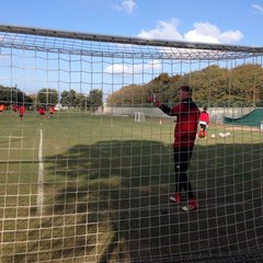 SSC Bari, allenamento sul campo dell'antistadio