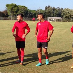 SSC Bari, allenamento sul campo dell'antistadio