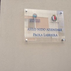 Inaugurazione asilo Paola Labriola