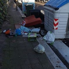 rifiuti al quartierino