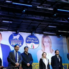 Giorgia Meloni a Bari