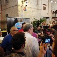 La festa di Emiliano a Bari Vecchia