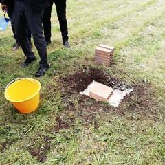 Palestra scuola Cirielli, posata la prima pietra