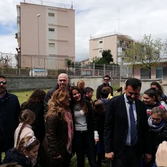 Palestra scuola Cirielli, posata la prima pietra