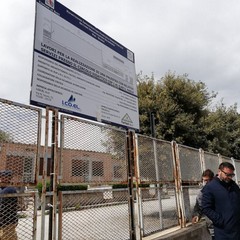 Palestra scuola Cirielli, posata la prima pietra