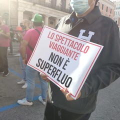 manifestazione operatori di spettacolo e cultura