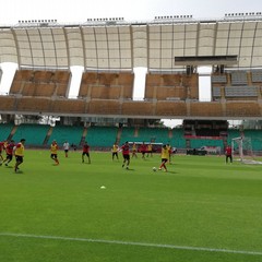 L'allenamento al San Nicola