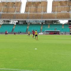 L'allenamento al San Nicola