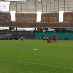 L'allenamento al San Nicola