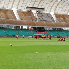 L'allenamento al San Nicola