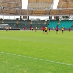 L'allenamento al San Nicola