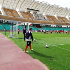 L'allenamento al San Nicola