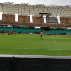 L'allenamento al San Nicola