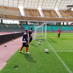 L'allenamento al San Nicola