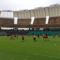 L'allenamento al San Nicola