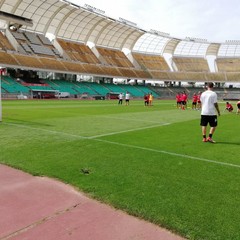 L'allenamento al San Nicola