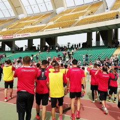 L'allenamento al San Nicola