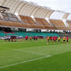 L'allenamento al San Nicola