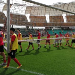 L'allenamento al San Nicola