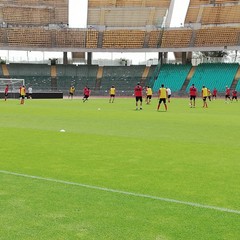 L'allenamento al San Nicola