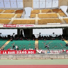 L'allenamento al San Nicola