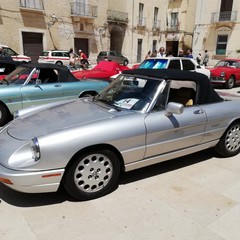 Le auto storiche a Bari vecchia