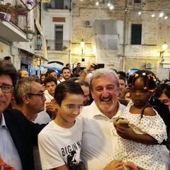 La festa di Emiliano a Bari Vecchia