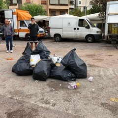 rifiuti dopo il bottellon